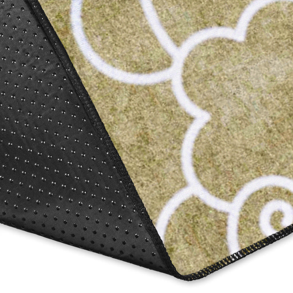 Naruto Anime Naruto Sage Mode Cloud Pattern Ancient Theme Area Rug Home Decor
