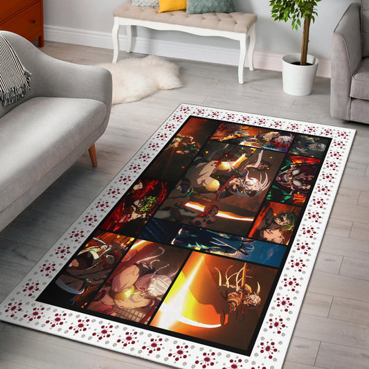 Uzui Tengen Area Rug Anime Home Decor Custom For Fans NA030403