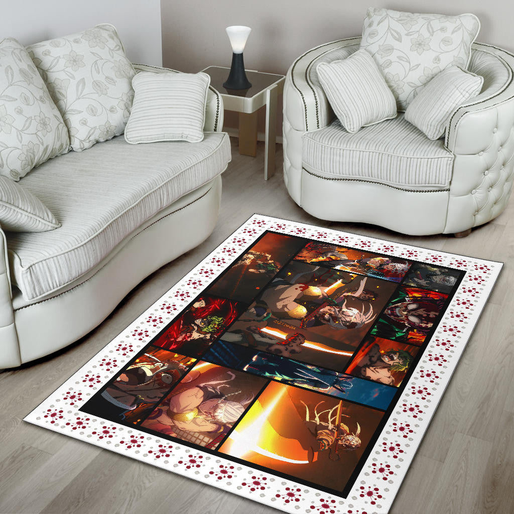 Uzui Tengen Area Rug Anime Home Decor Custom For Fans NA030403
