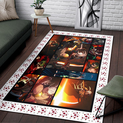 Uzui Tengen Area Rug Anime Home Decor Custom For Fans NA030403
