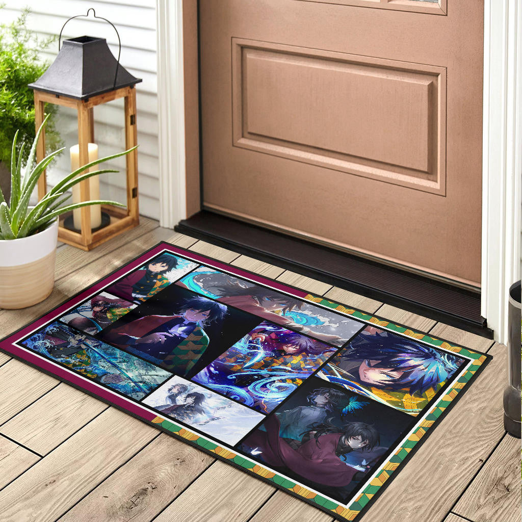 Giyuu Tomioka Door Mat Anime Home Decor Custom For Fans NA030402