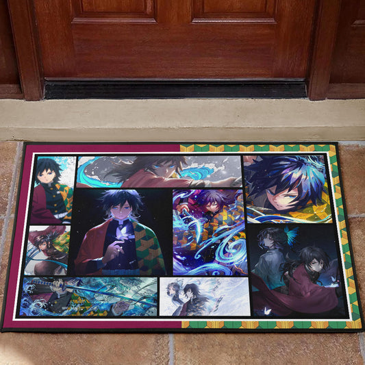 Giyuu Tomioka Door Mat Anime Home Decor Custom For Fans NA030402