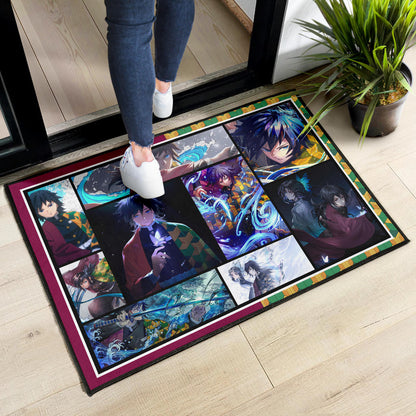 Giyuu Tomioka Door Mat Anime Home Decor Custom For Fans NA030402