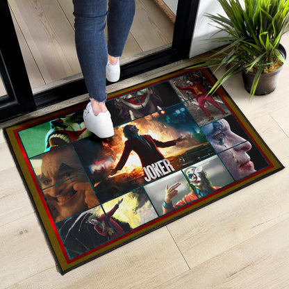 Joker The Clown Door Mat Movie Home Decor Custom For Fans NT030301