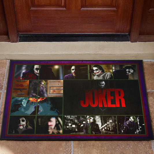 Joker The Clown Door Mat Movie Home Decor Custom For Fans NT030902