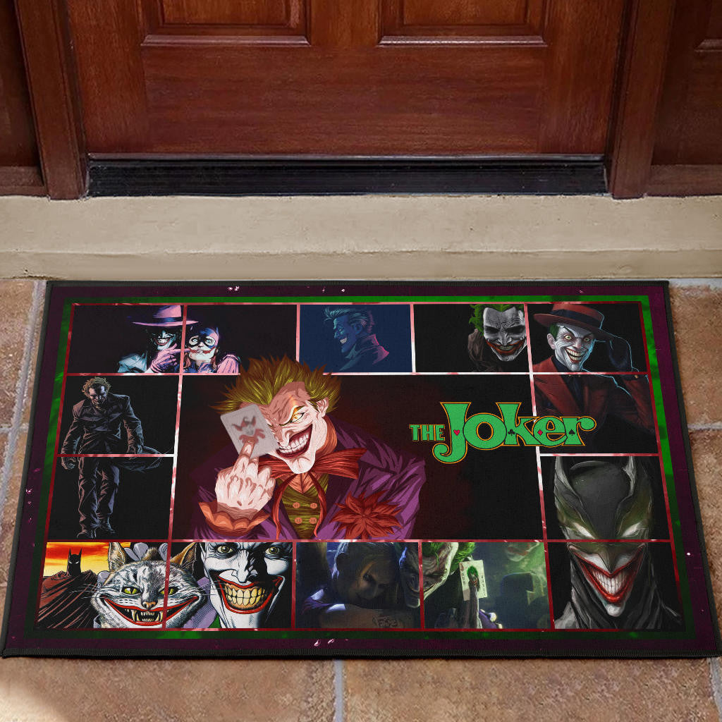 Joker The Clown Door Mat Movie Home Decor Custom For Fans NT030901