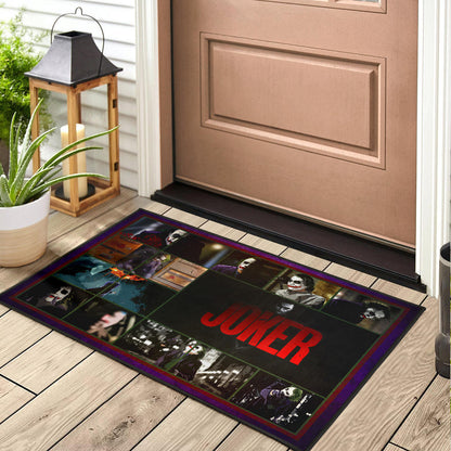 Joker The Clown Door Mat Movie Home Decor Custom For Fans NT030902