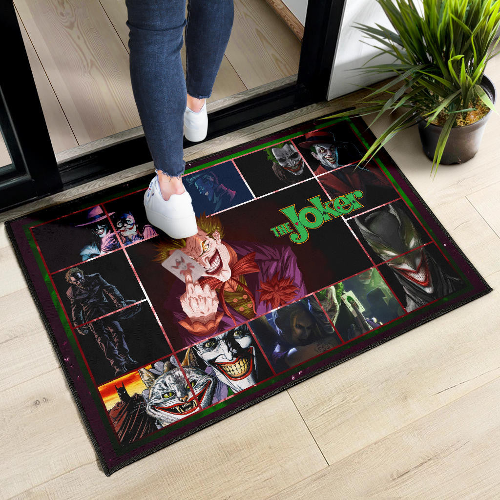 Joker The Clown Door Mat Movie Home Decor Custom For Fans NT030901