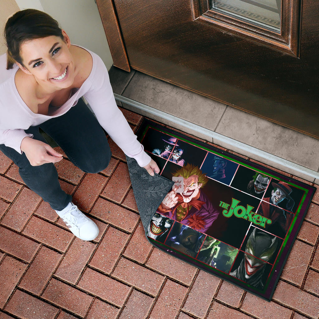 Joker The Clown Door Mat Movie Home Decor Custom For Fans NT030901