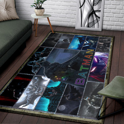 The Bat Man Area Rug Movie Home Decor Custom For Fans NT031602