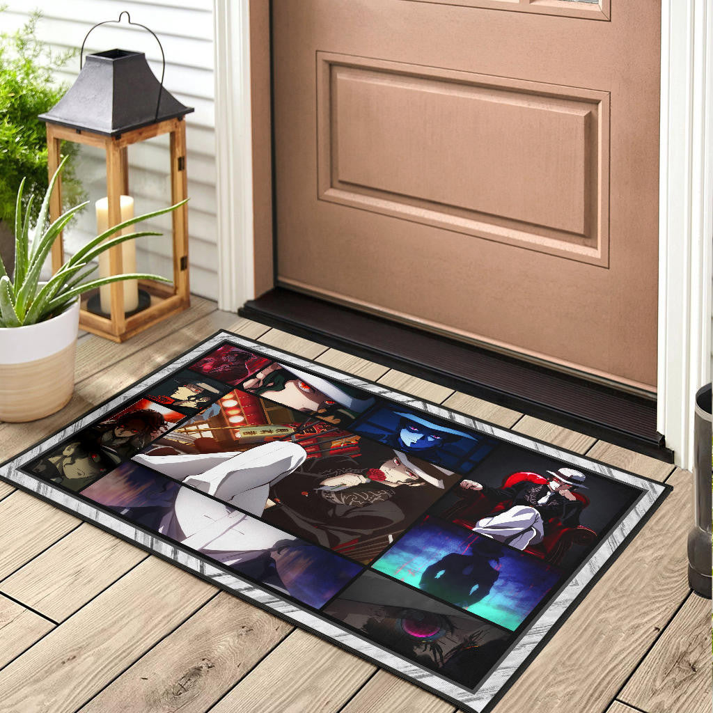 Muzan Kibutsuji Demon Slayer Door Mat Anime Home Decor Custom For Fans NA031602
