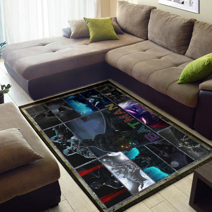 The Bat Man Area Rug Movie Home Decor Custom For Fans NT031602