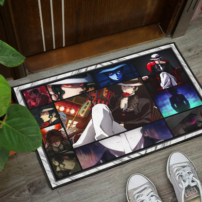 Muzan Kibutsuji Demon Slayer Door Mat Anime Home Decor Custom For Fans NA031602
