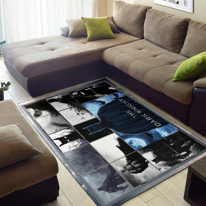 The Bat Man Dark Knight Area Rug Movie Home Decor Custom For Fans NT031402