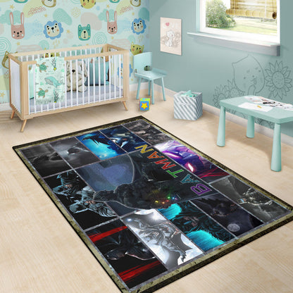 The Bat Man Area Rug Movie Home Decor Custom For Fans NT031602