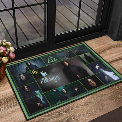 Severus Snape Harry Potter Door Mat Movie Home Decor Custom For Fans NT031702