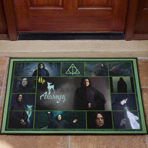 Severus Snape Harry Potter Door Mat Movie Home Decor Custom For Fans NT031702