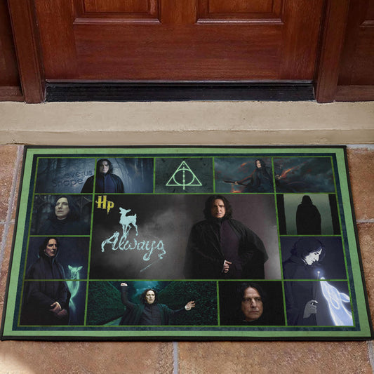 Severus Snape Harry Potter Door Mat Movie Home Decor Custom For Fans NT031702