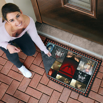 Eren Yeager Attack On Titan Door Mat Anime Home Decor Custom For Fans NA031804