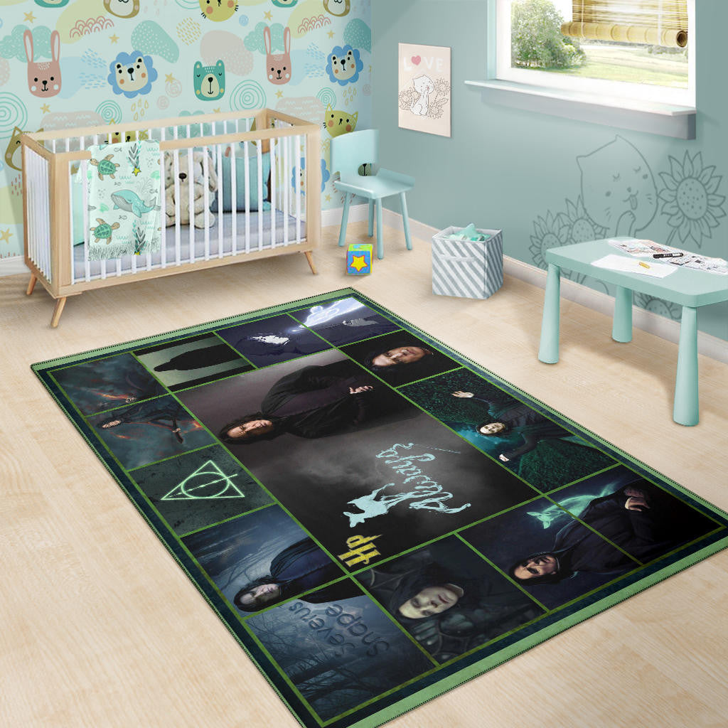 Severus Snape Harry Potter Area Rug Movie Home Decor Custom For Fans NT031702