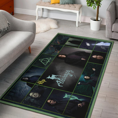 Severus Snape Harry Potter Area Rug Movie Home Decor Custom For Fans NT031702