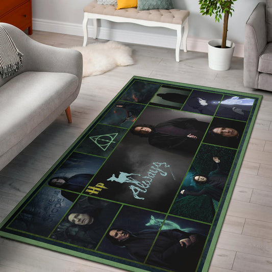 Severus Snape Harry Potter Area Rug Movie Home Decor Custom For Fans NT031702