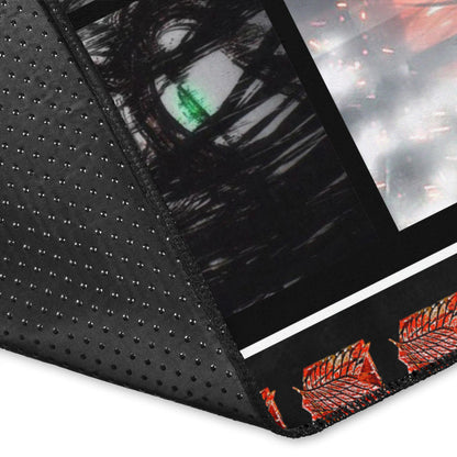 Eren Yeager Attack On Titan Area Rug Anime Home Decor Custom For Fans NA031804