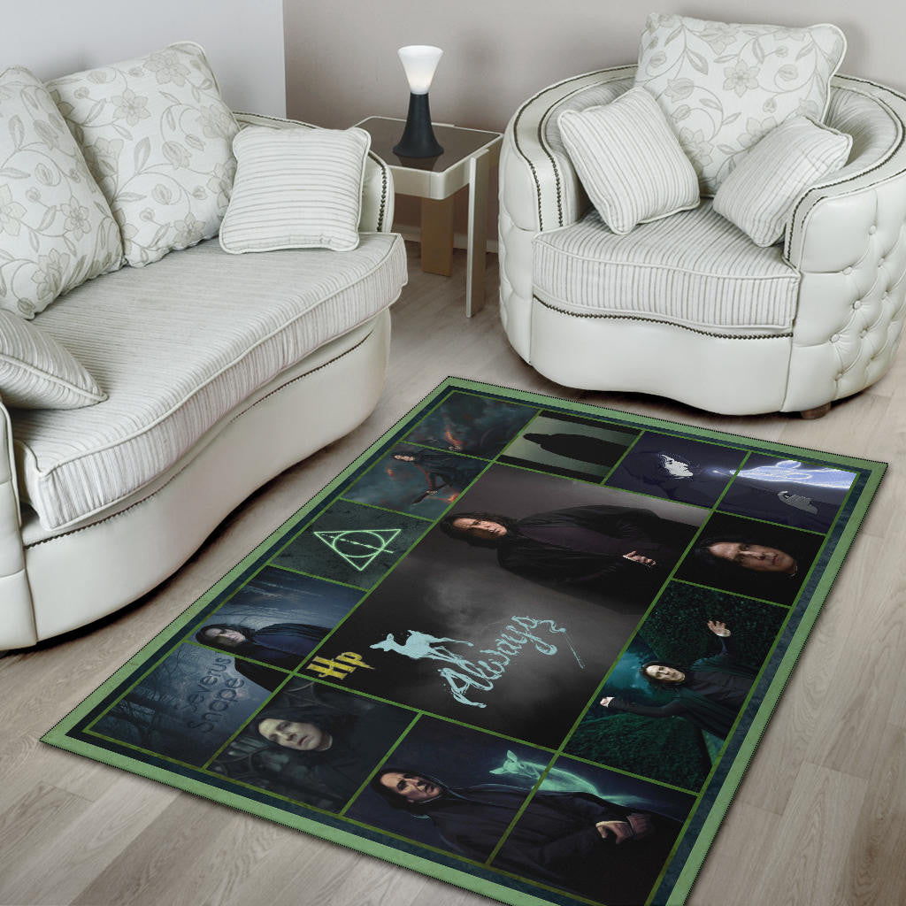 Severus Snape Harry Potter Area Rug Movie Home Decor Custom For Fans NT031702