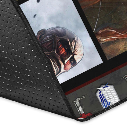 Colossus Titan Attack On Titan Area Rug Anime Home Decor Custom For Fans NA032804