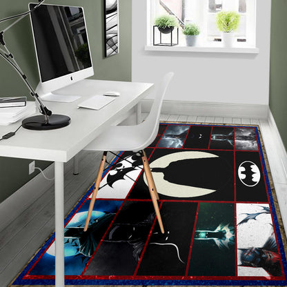 The Bat Man Area Rug Movie Home Decor Custom For Fans NT031502
