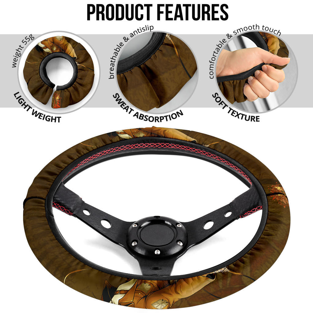 Annie Leonhart Attack On Titan Seat Belt Covers Anime Car Accessories Custom For Fans NA032503