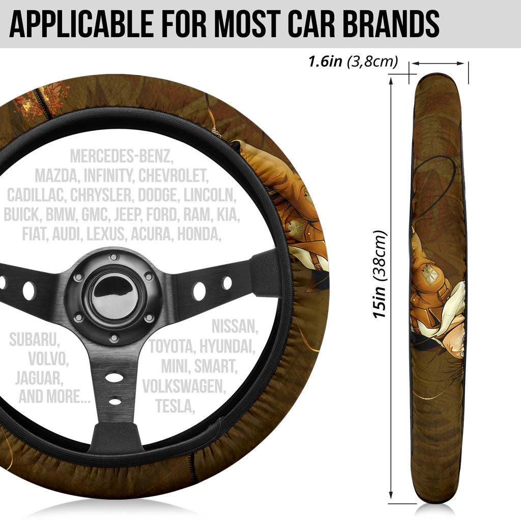 Annie Leonhart Attack On Titan Seat Belt Covers Anime Car Accessories Custom For Fans NA032503