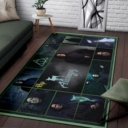 Severus Snape Harry Potter Area Rug Movie Home Decor Custom For Fans NT031702