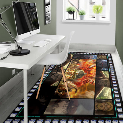 Beast Titan Attack On Titan Area Rug Anime Home Decor Custom For Fans NA032802