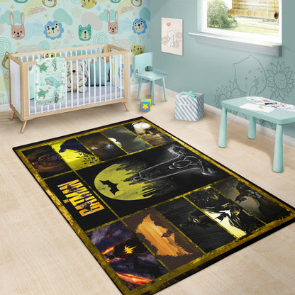 The Bat Man Area Rug Movie Home Decor Custom For Fans NT031601