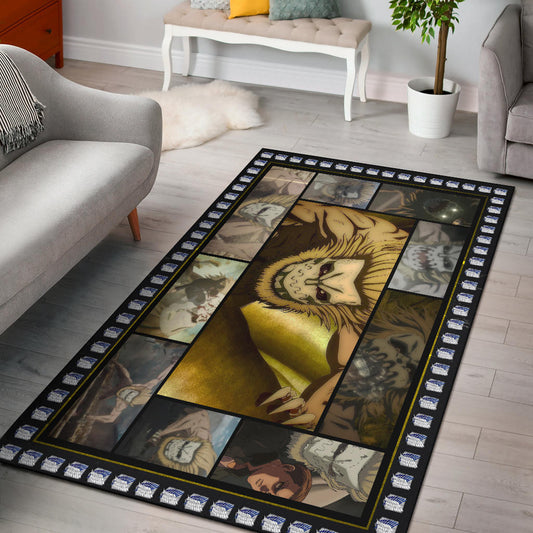 Jaw Titan Attack On Titan Area Rug Anime Home Decor Custom For Fans NA032801