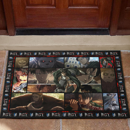 Beast Titan Attack On Titan Door Mat Anime Home Decor Custom For Fans NA032802