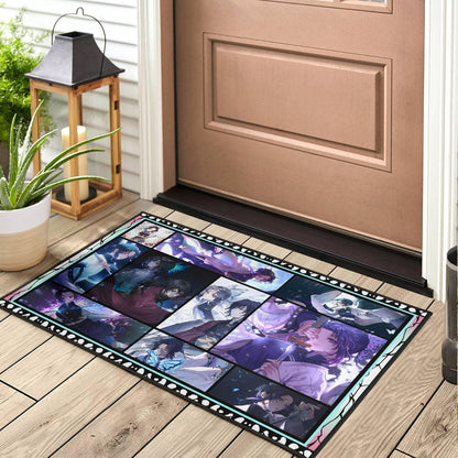 Shinobu Kochou Demon Slayer Door Mat Anime Home Decor Custom For Fans NA031604