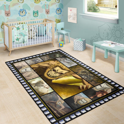 Jaw Titan Attack On Titan Area Rug Anime Home Decor Custom For Fans NA032801