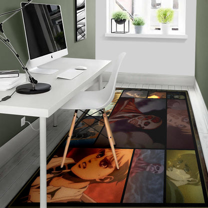 Armin Arlert Attack On Titan Area Rug Anime Home Decor Custom For Fans NA032101