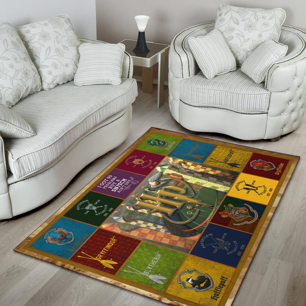 Quidditch At Hogwarts Harry Potter Area Rug Movie Home Decor Custom For Fans NT032102