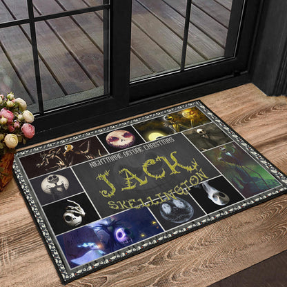 Jack Skellington The Nightmare Before Christmas Area Rug Cartoon Home Decor Custom For Fans NT032501