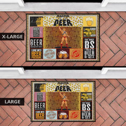 Drinking Craft Beer Door Mat Hobby Home Decor Custom For Fans NT032302
