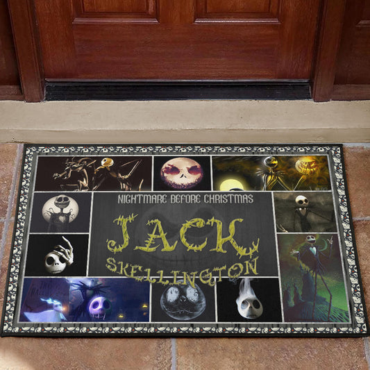 Jack Skellington The Nightmare Before Christmas Area Rug Cartoon Home Decor Custom For Fans NT032501