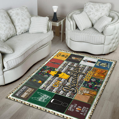 Drinking Beer Area Rug Hobby Home Decor Custom For Fans NT032402
