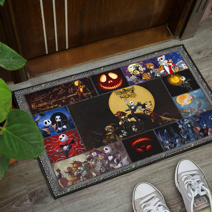 Characters In The Nightmare Before Christmas Area Rug Cartoon Home Decor Custom For Fans NT032502