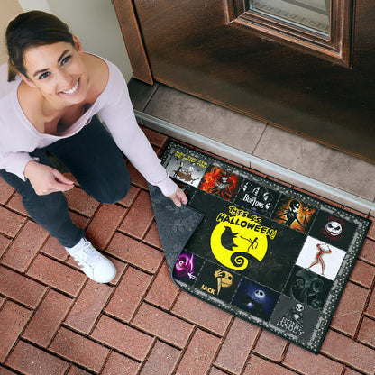 Jack Skellington The Nightmare Before Christmas Door Mat Cartoon Home Decor Custom For Fans NT032801