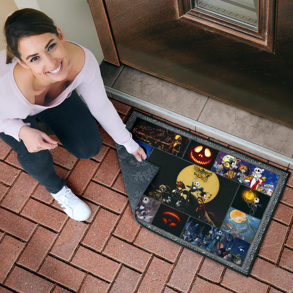 Characters In The Nightmare Before Christmas Area Rug Cartoon Home Decor Custom For Fans NT032502