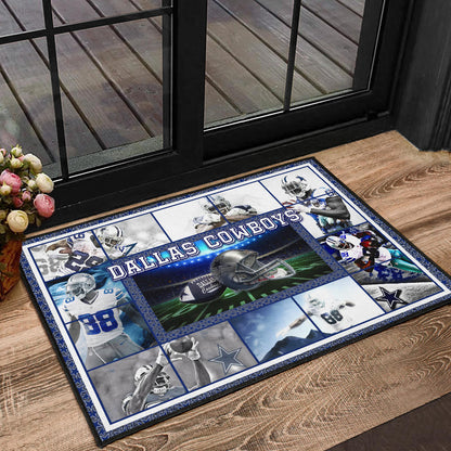 Dallas Players Cowboys Door Mat American Football Home Decor Custom For Fans