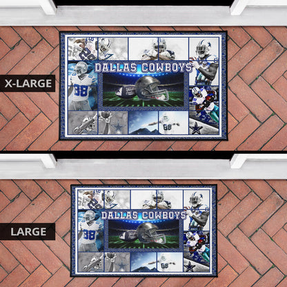 Dallas Players Cowboys Door Mat American Football Home Decor Custom For Fans